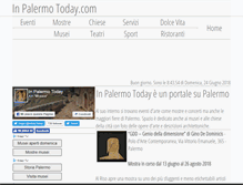 Tablet Screenshot of inpalermotoday.com